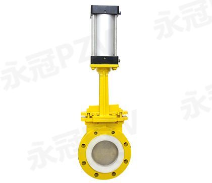 Pneumatic Ceramic Knife Gate Valve PZV73TC
