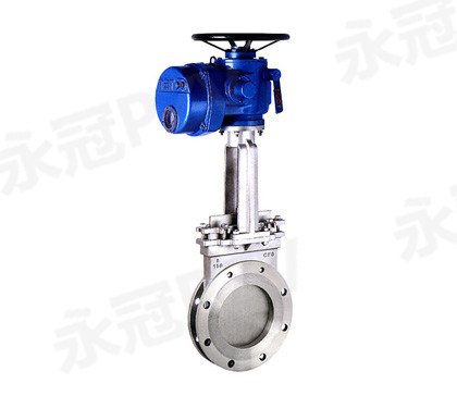 Electric Flange Knife Gate Valve PZV973H