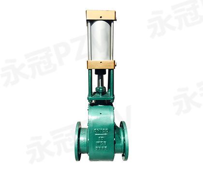 Pneumatic wear-resistant alloy feed valve Z644Y