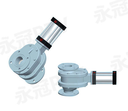 Pneumatic wear-resistant ceramic balance valve